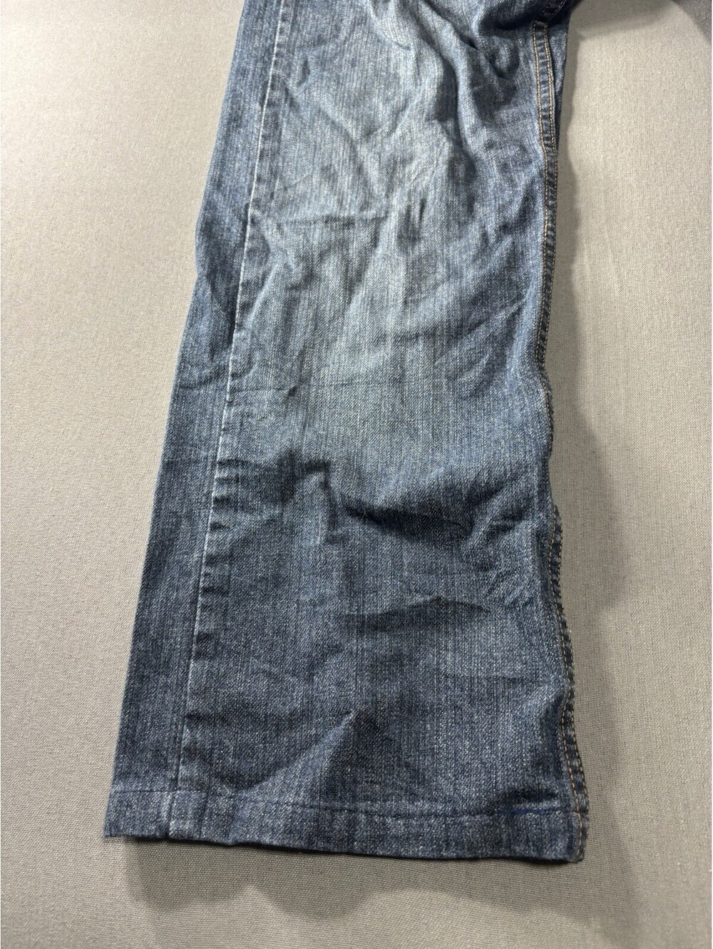Levis 505 Jeans Mens 32x30 Blue Regular Straight American Workwear Medium Denim - Picture 7 of 15